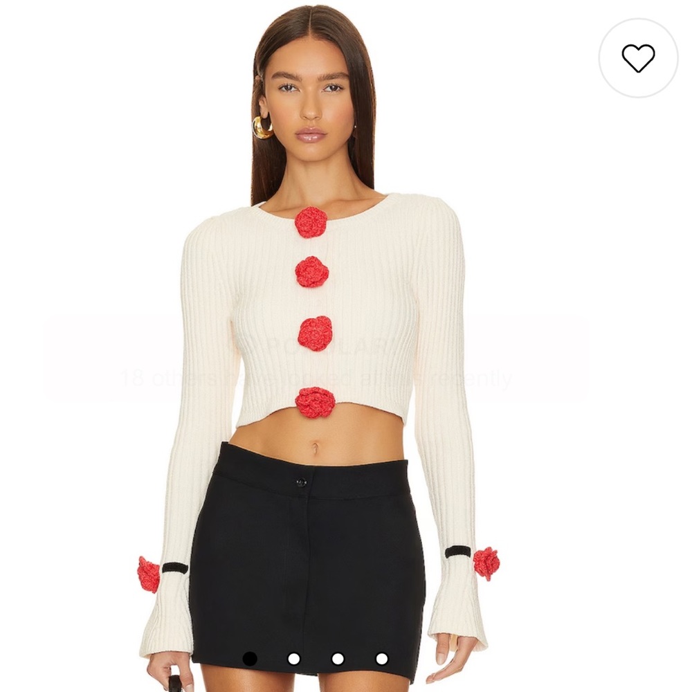 Flower cardigan
